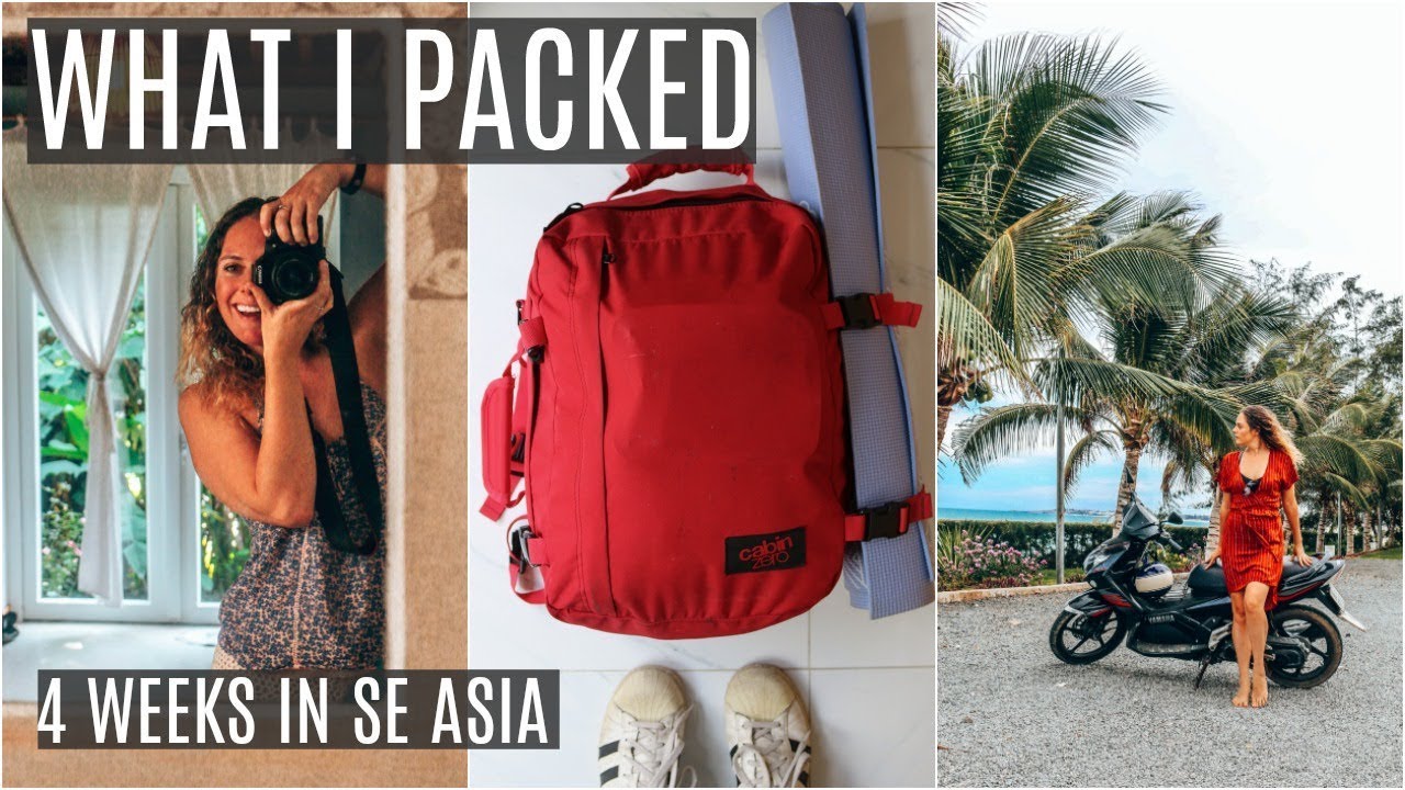 WHAT TO PACK FOR A 1-MONTH TRIP TO VIETNAM