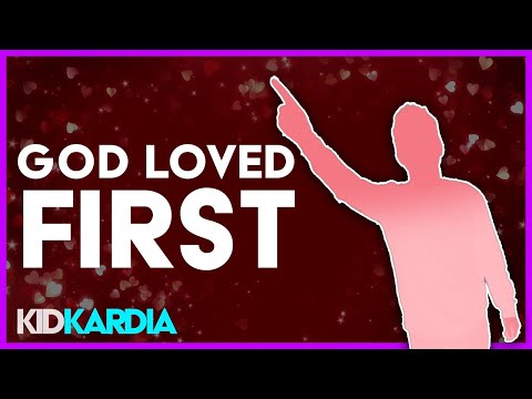 GOD LOVED FIRST || KIDS WORSHIP WITH MOTIONS - Kingdom Kids Zone, Sing With Me - Kid Kardia