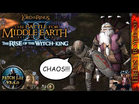 Randomness Intensifies! | 4v4 CHAOS Edition | LotR BFME2 RotWK 2.02