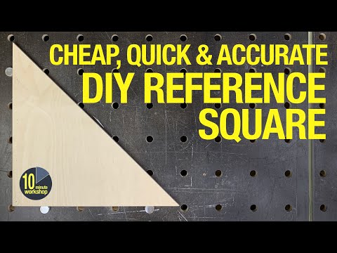 A plywood square that s accurate cheap and easy to make video 415