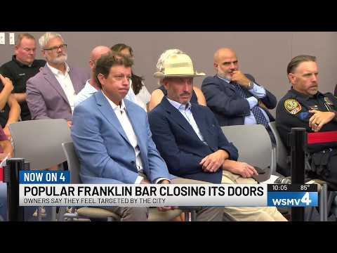 Popular Franklin bar closing its doors. Here's what we know