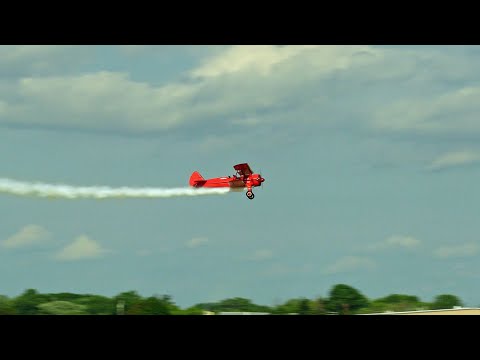 Stearman Aerobatics Vicky Benzing Oshkosh AirVenture 2023
