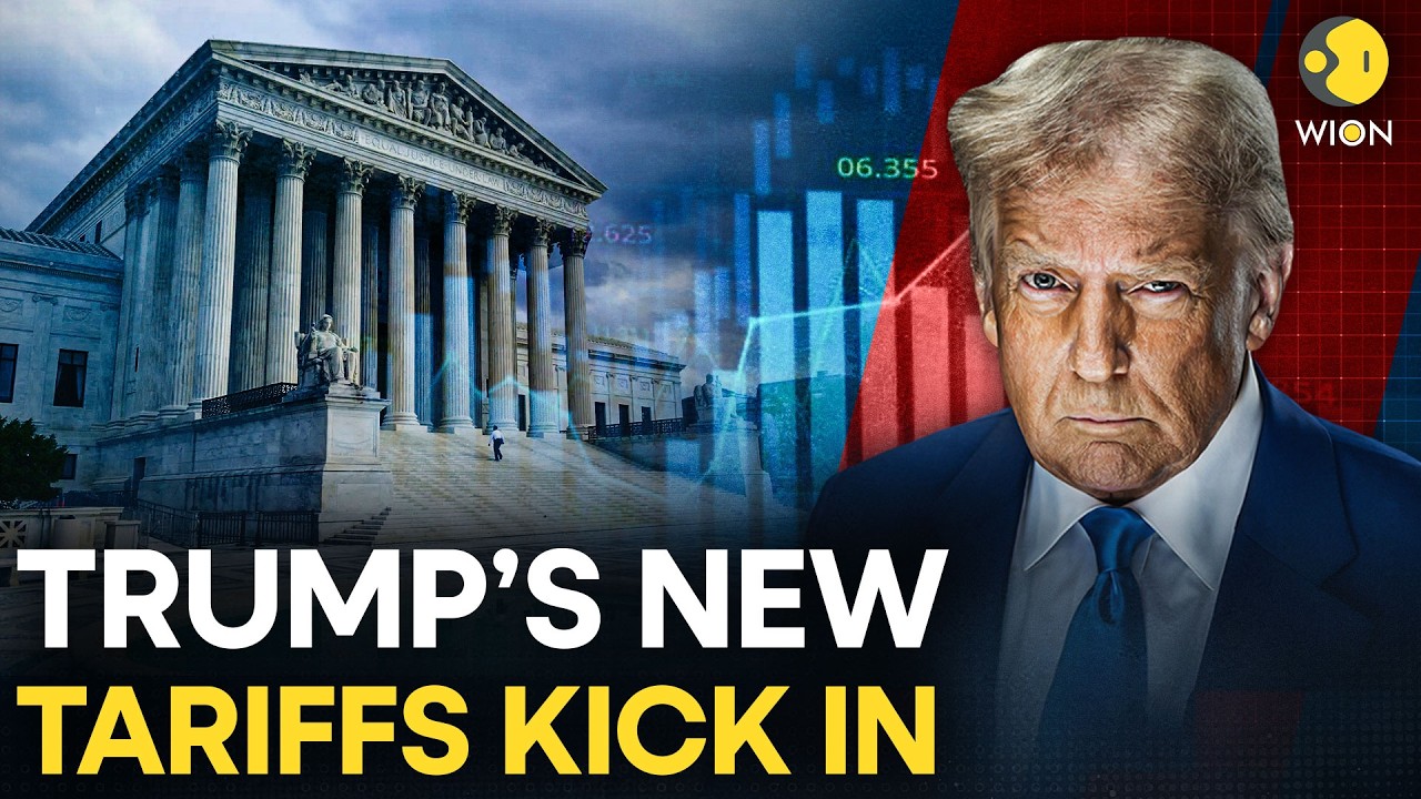 Trump Tariffs: Trump’s New Global Tariffs Take Effect After Supreme Court Setback | WION