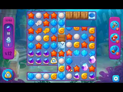 Fishdom Super Hard Level 11746 (with Double Lightning Boosters) @choraelmin