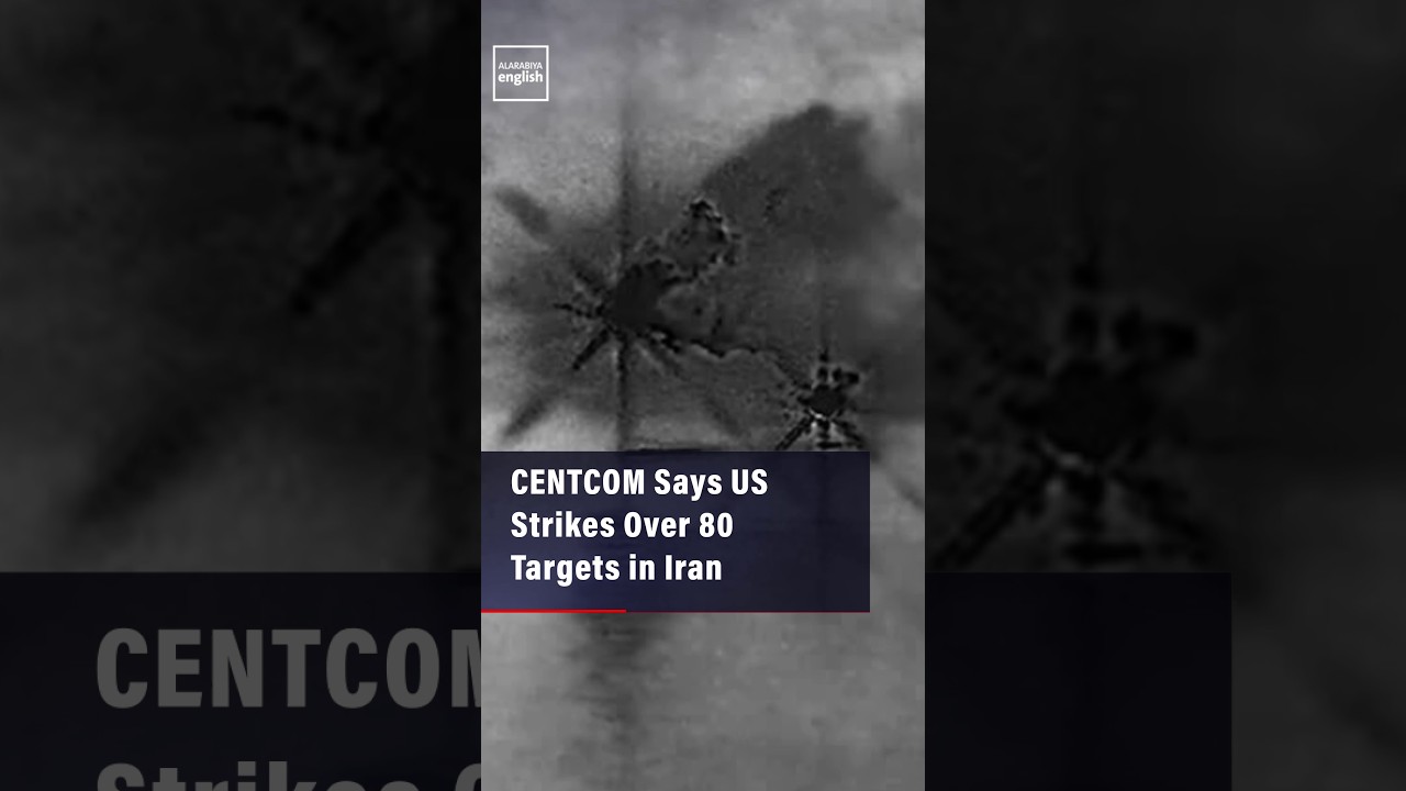 Video | CENTCOM Says US Strikes Over 80 Targets in Iran