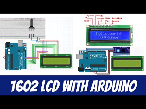 1602 LCD with Arduino - I2C and standard method explained