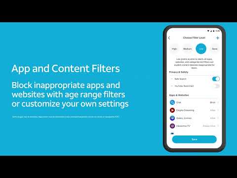 AT&T Secure Family® parent app Video