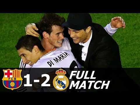 FC Barcelona vs Real Madrid 1-2 Highlights (Copa Del Rey Final) 2013-14 HD 720p (English Commentary)