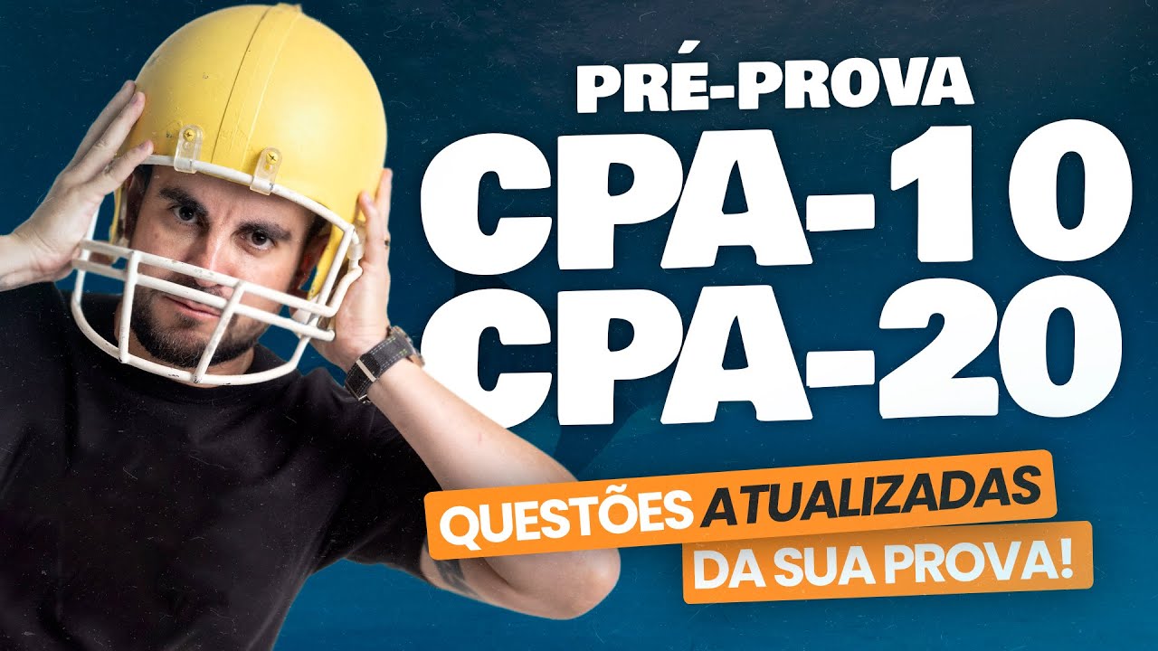[PROVAS 2024] Pré-prova CPA-10 e CPA-20 Ep. 73 📖 - ANBIMA