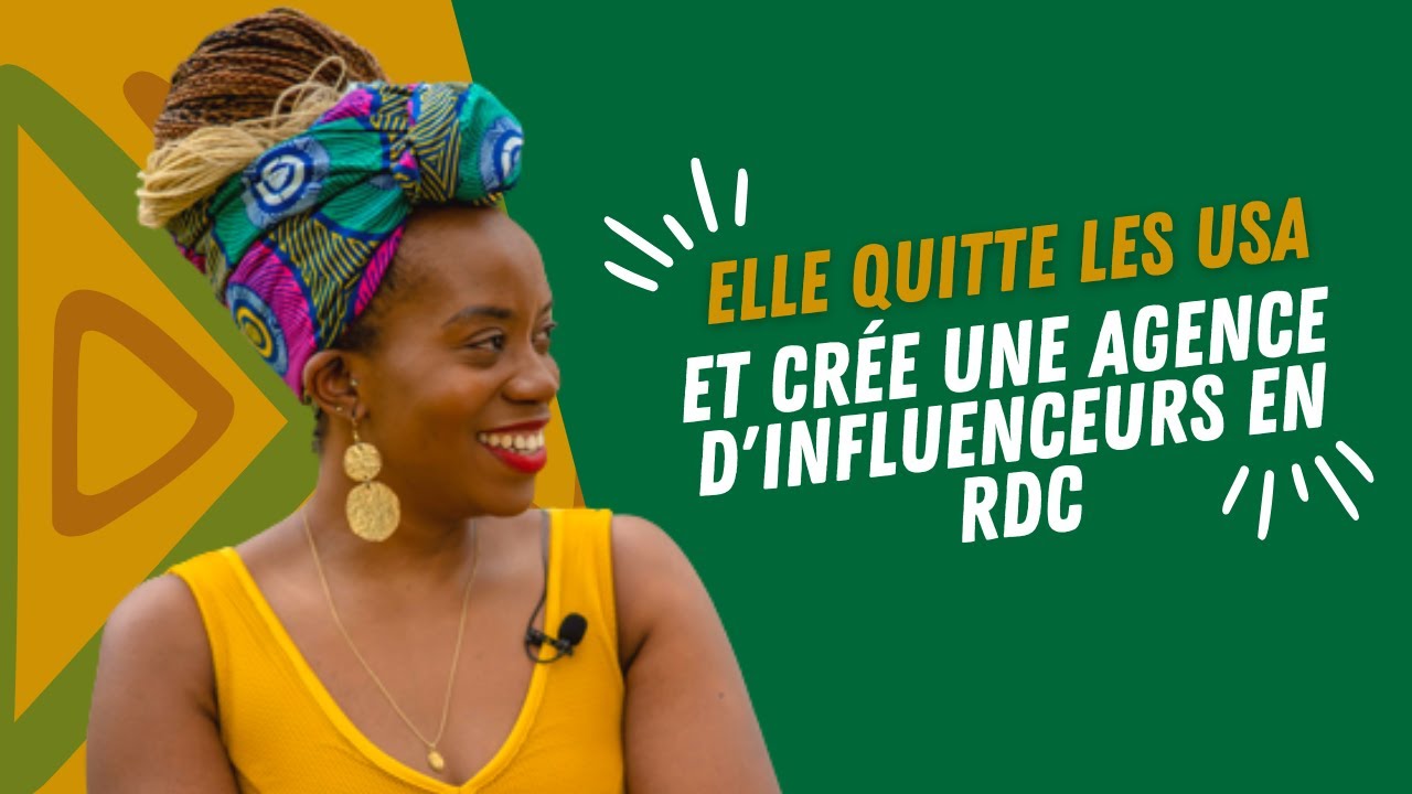Retour au bercail: Elle quitte les USA pour créer son agence d'influenceurs en RDC!