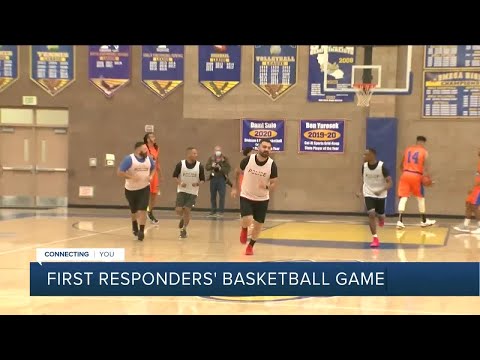 BPD officers face off Bakersfield Magic in the Inaugural First Responders Game