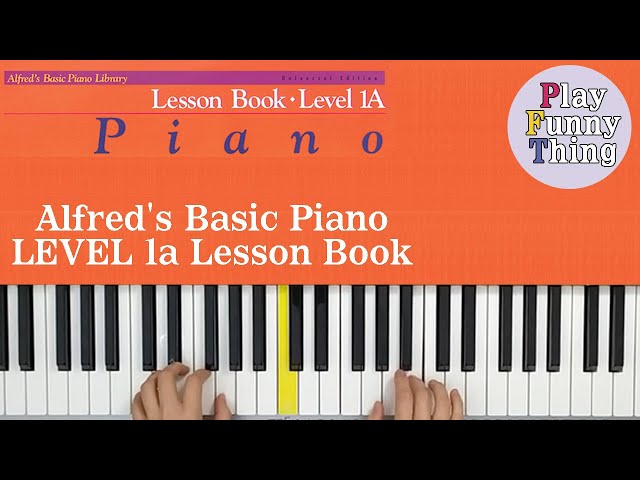 Vídeo relacionado con Basic Piano Course: Spanish Edition Lesson Book 1a (Biblioteca basica de piano de alfred)
