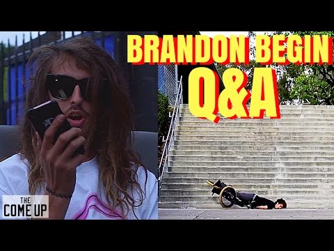 BMX- BRANDON BEGIN ANSWERS YOUR QUESTIONS!