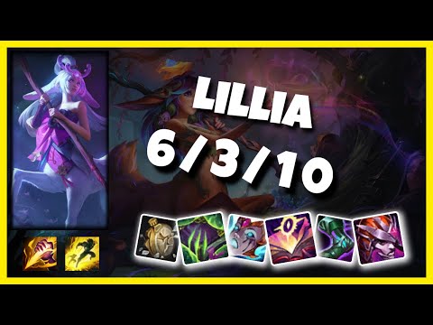 Lillia vs Graves KOREAN Challenger JUNGLE (6/3/10) - v10.25