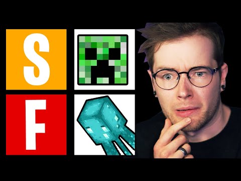 I Ranked EVERY Minecraft Mob (Tier List)
