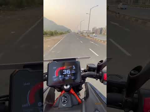 KTM 390 Duke 0-100 time