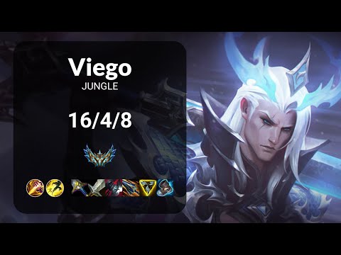 Viego vs Vi JUNGLE - KR CHALLENGER Patch 14.21