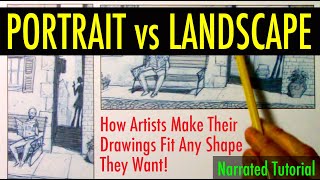 Making Compositions: Portrait vs Landscape