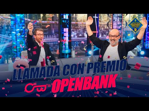 Javier Cámara consigue regalar la Tarjeta Hormiguero Openbank - El Hormiguero