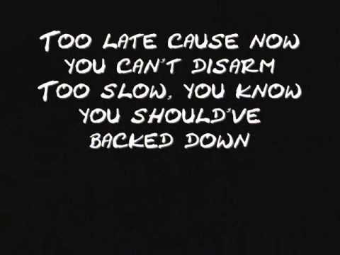 Bullet for my valentine temper temper lyrics