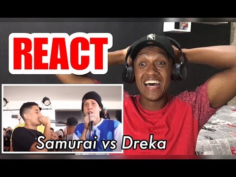 Samurai vs Mr Dreka - Batalha de RAP do Museu vs SP VS RJ 1 fase (REACT)
