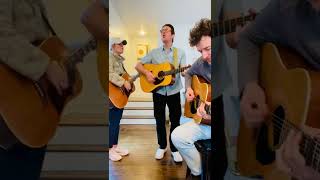 Rehearsing "For The Rest of Our Lives"