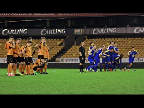 PENALTY SHOOT OUT:  Wolves vs Leamington - Birmingham Senior Cup Final - Molineux - 2017