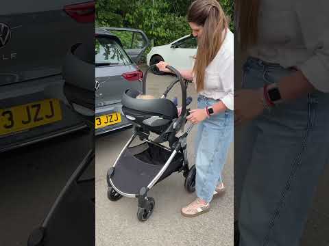 How to attach the Cybex Cloud T car seat to the Ocarro pushchair 👶 #ParentTips