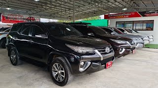 💥รีวิวอัพเดทสต๊อกรถครอบครัว 7 ที่นั่งมือสองสภาพเกรด A TOYOTA FORTUNER ยอดนิยม📌
