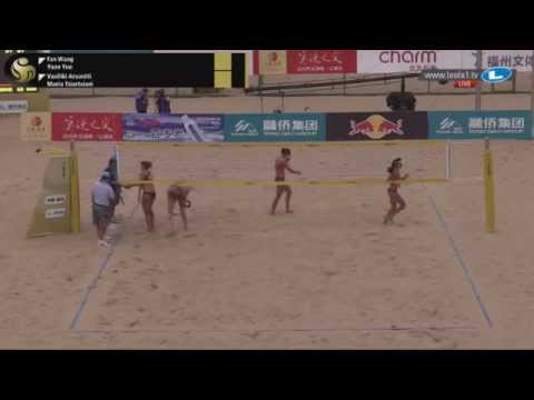 Walsh/Ross vs. Lin/Ma - Fuzhou Open 2015 - Pool phase
