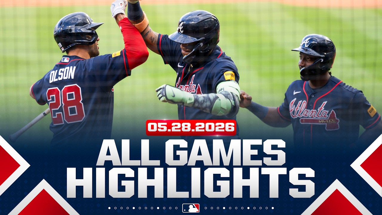 Highlights from ALL GAMES on 5/28 (Ronald Acuña Jr.'s grand slam, Cam Smith's HR robbery, MORE!)
