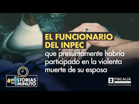 El funcionario del INPEC que presuntamente habría participado en la violenta muerte de su esposa