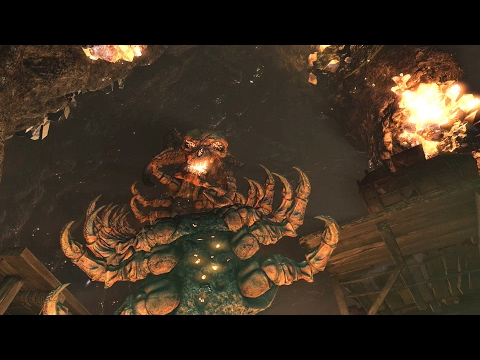 Nioh - Great Centipede Boss FIght (Boss #7) - Solo