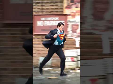 ⚡️ FLYING SUPERMAN CHRISTOPHER REEVE REMASTERED ⚡️ #superman #christopherreeve