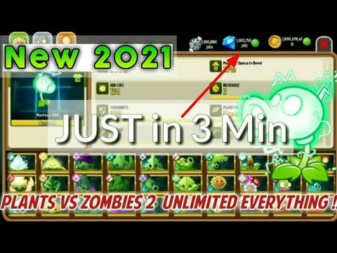 Hack Plants Vs Zombies 2 2019 Ii Level Max Mastery 9999 Plants 2019 Android Nox Pvz 2 Youtube