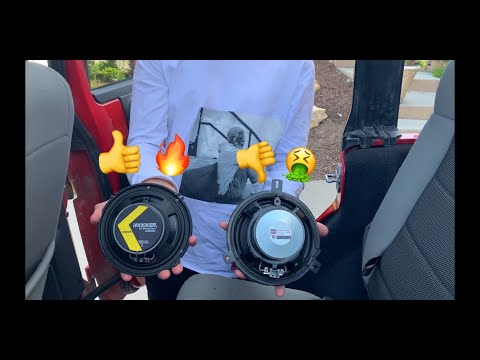 AMAZING KICKER SPEAKER REPLACE!! EASY INSTALL!