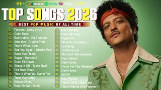 Download lagu Rihanna, Ed Sheeran, Dua Lipa, Bruno Mars, Adele, Maroon 5, The Weeknd 🍁🍂 Billboard Top 50 This Week mp3