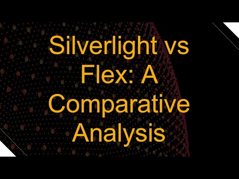 Silverlight vs Flex: A Comparative Analysis