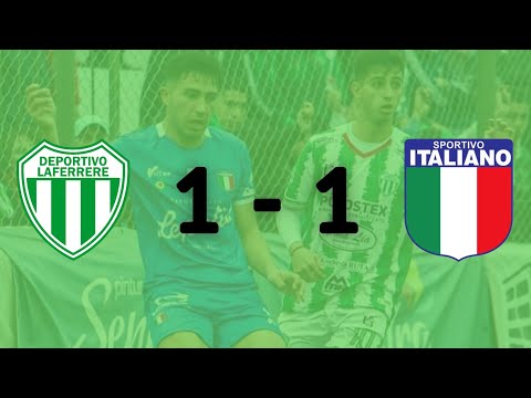 LAFERRERE 1 vs. SPORTIVO ITALIANO 1 • Primera C
