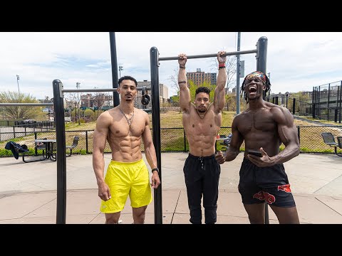 @Carlosjespejo does 50 pull ups & 100 push ups in under 5 minutes! | RATE HIS FORM