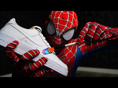 Spider-Man Custom Shoes!