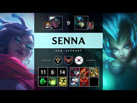 Senna Support vs Nami - KR Grandmaster Patch 25.09