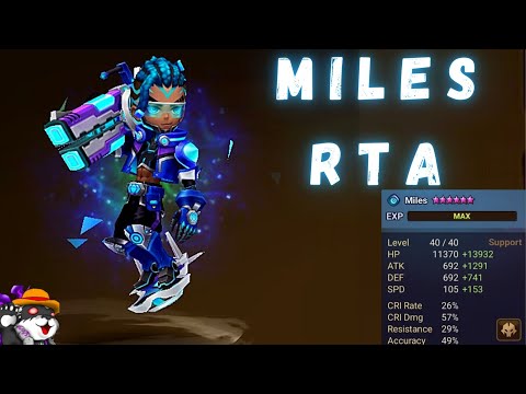 The Power Of Miles (Water Sky Surfer) In RTA  Summoners War