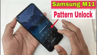 Samsung M11 Hard Reset Or Pattern Unlock