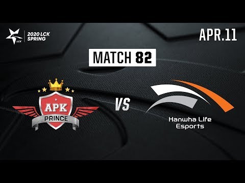 APK vs HLE | Match82 H/L 04.11 | 2020 LCK Spring