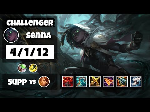 Senna vs Leona KOREAN Challenger SUPPORT (4/1/12) - v11.18