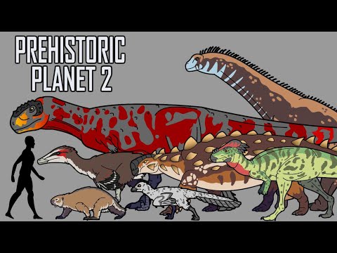 PREHISTORIC PLANET 2 | Animated Size Comparison