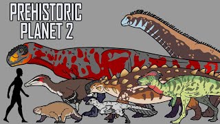 PREHISTORIC PLANET 2 | Animated Size Comparison