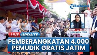 Mudik Gratis, Gubernur Khofifah Fasilitasi 4.000 Pemudik Lewat Jalur Darat & Laut di Lebaran 1447 H
