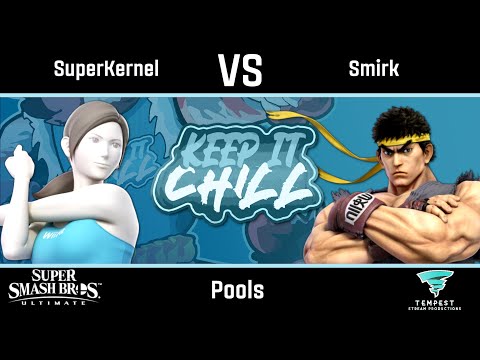 SuperKernel (Wii Fit) vs Smirk (Ryu) - Ultimate Pools - Keep it Chill #6